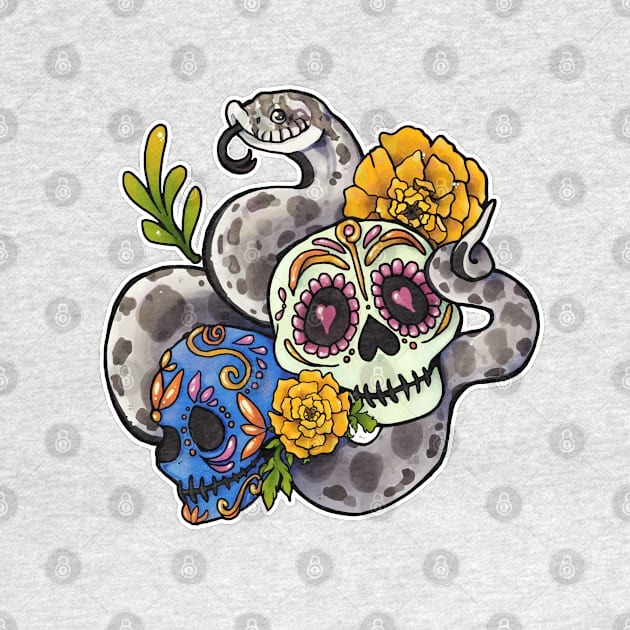 Sugar Skull Hognose by slothbug